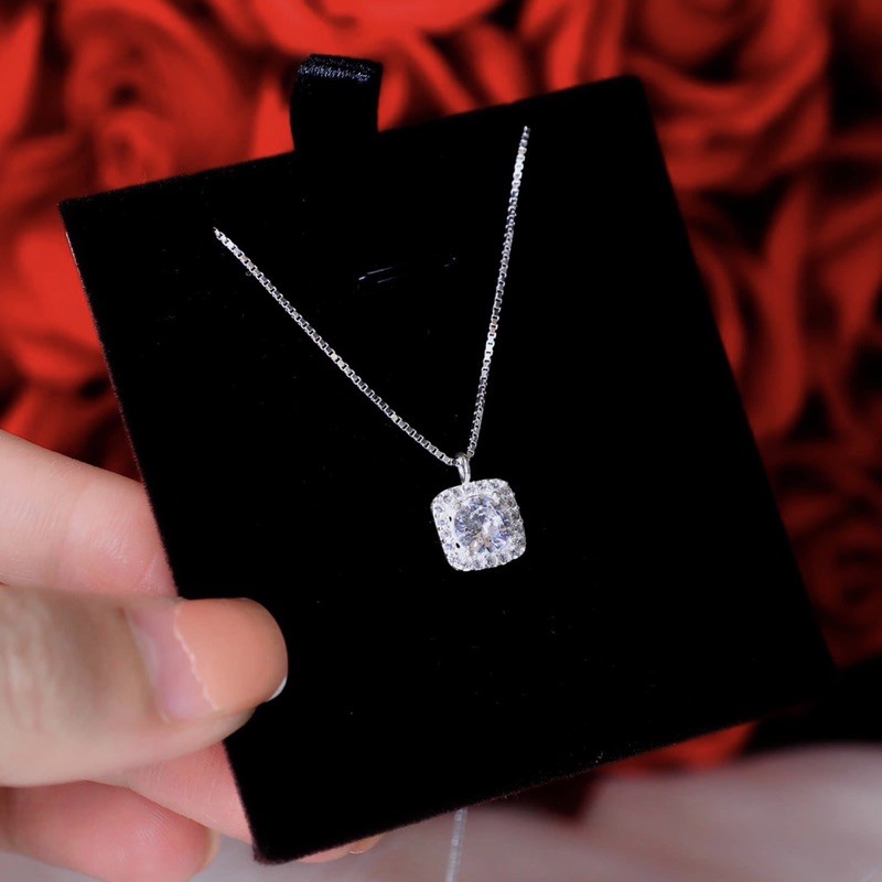 Dây chuyền nữ Bạc S925 Ý , sáng bóng , sang chảnh - Vàng bạc Khải Khải