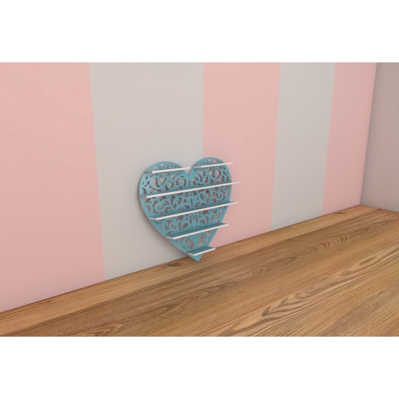 Kệ Sơn Nail hình trái tim