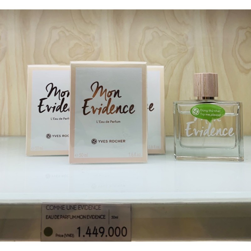 Nước hoa nữ EAU DE PARFUM MON EVIDENCE 50ML