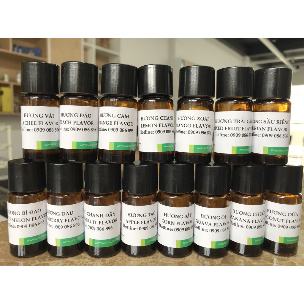 Hương Trà Xanh 10ml - Hương liệu thực phẩm MQ