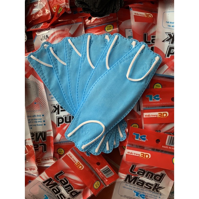 Khẩu trang Landmask VIP vỏ đỏ( 1 bịch 6 cái) | BigBuy360 - bigbuy360.vn