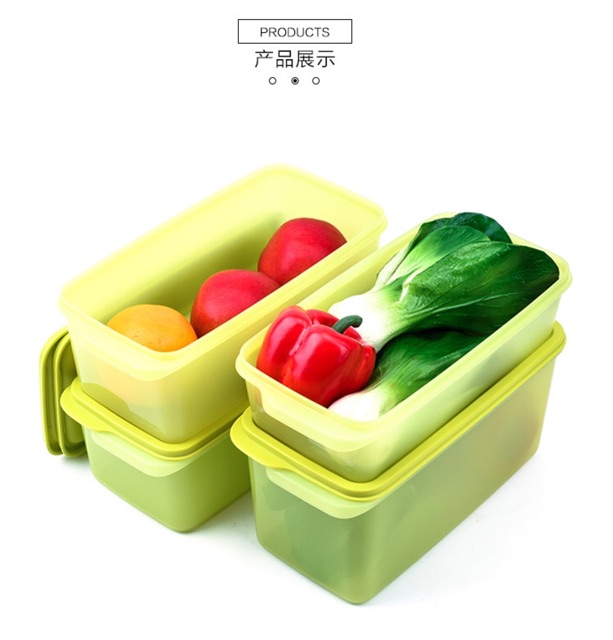 Bộ 4 hộp ngăn mát Tupper tiện lợi ( hàng chính hãng) | BigBuy360 - bigbuy360.vn