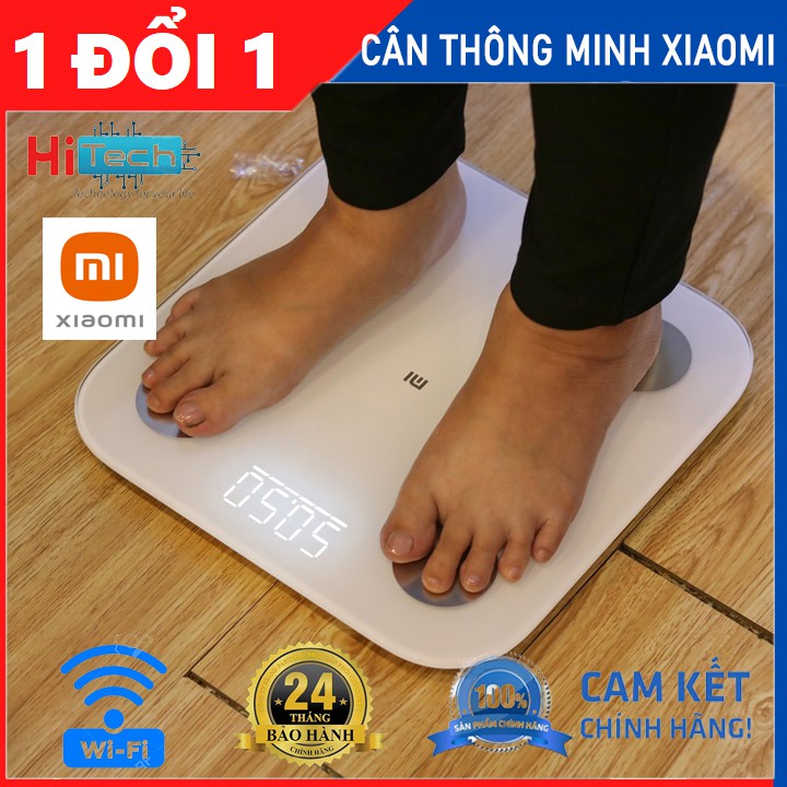 Cân Điện Tử Thông Minh Xiaomi – Bác Sĩ Gia Đình, Trợ Lý Sức Khỏe - Version 2019 -dc3668