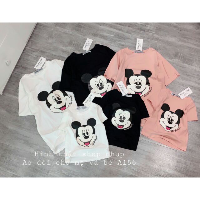 Set áo đôi Mickey mẹ con