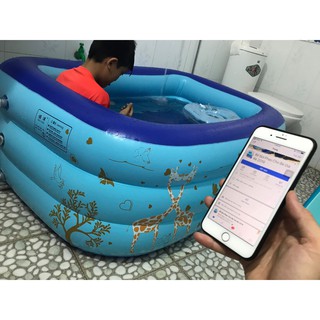 Hồ bơi 3 tầng 1m5 cho bé