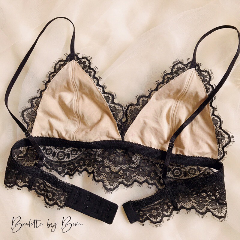 ÁO BRALETTE REN MI thiết kế không gọng, có nhét mút | BigBuy360 - bigbuy360.vn