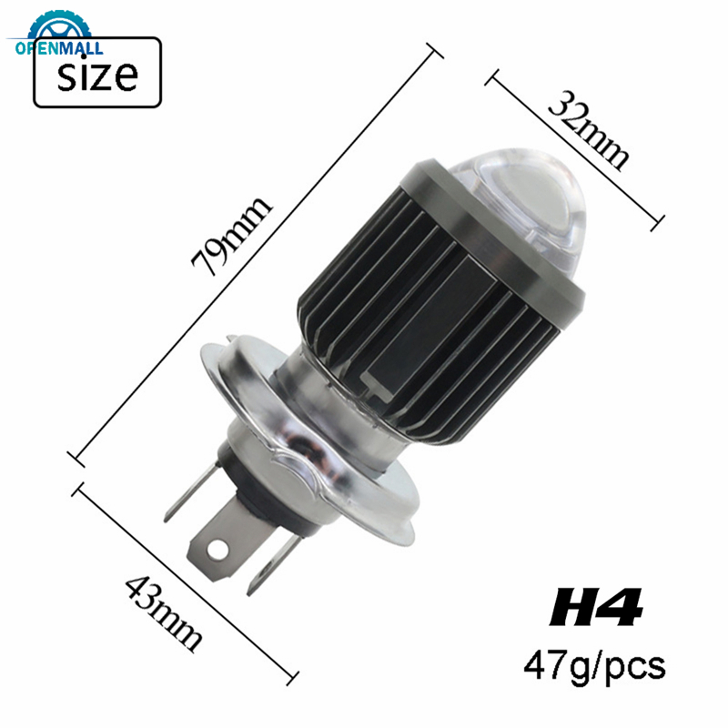 Đèn pha H4 H6 6000lm cho xe máy chất lượng cao