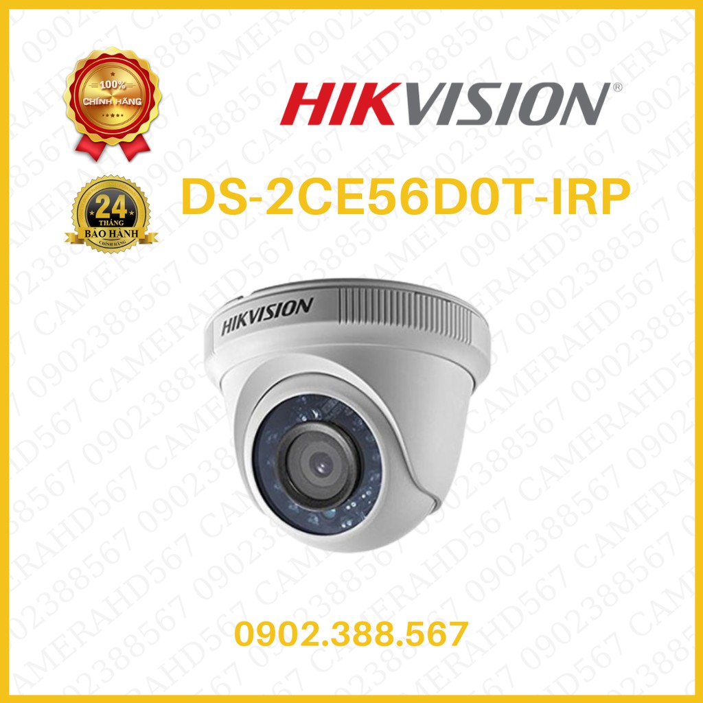 CAMERA HIKVISION DS-2CE56DOT-IRP (HD-TVI 2M)