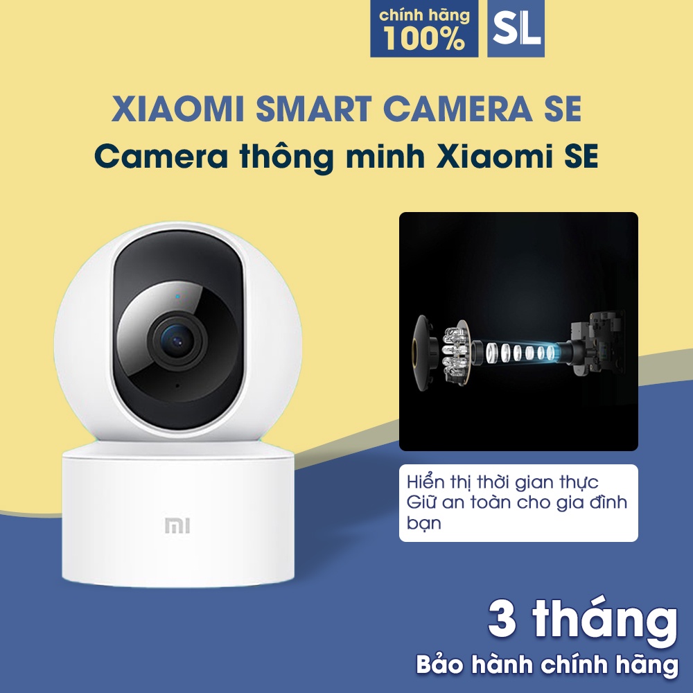 Camera Xiaomi SE - Hàng chính hãng, hỗ trợ cài đặt tiếng Việt qua App