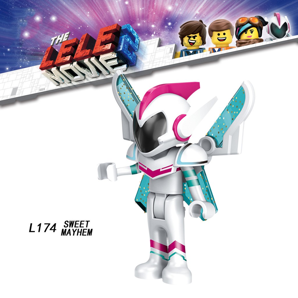 Đồ Chơi Lắp Ráp 2 Mô Hình Nhân Vật Lucy Rex Cho Bé