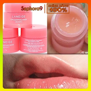 Mặt nạ ngủ môi Laneige Lip Sleeping Mask dưỡng ẩm thần thánh mùa đông 3g