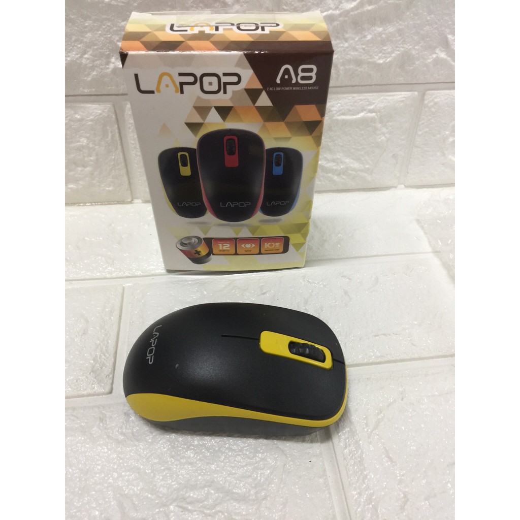 Chuột máy tính không dây chính hãng A8 | BigBuy360 - bigbuy360.vn