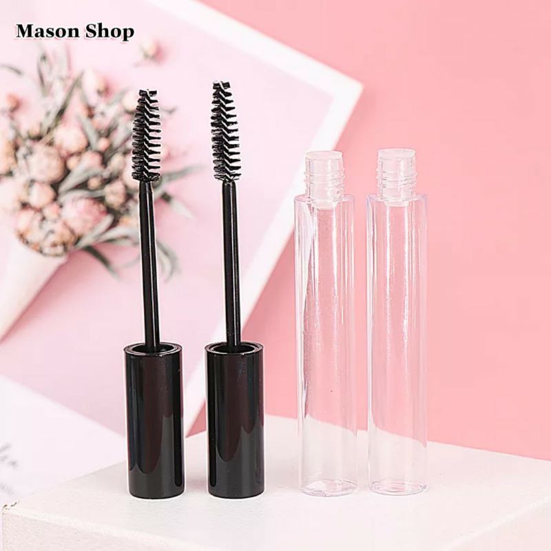 LỌ CHUỐT MI RỖNG bằng nhựa 5ml 8ml 10ml  VỎ CHAI ĐỰNG MASCARA Đen chiết mỹ phẩm dầu dừa dưỡng mi