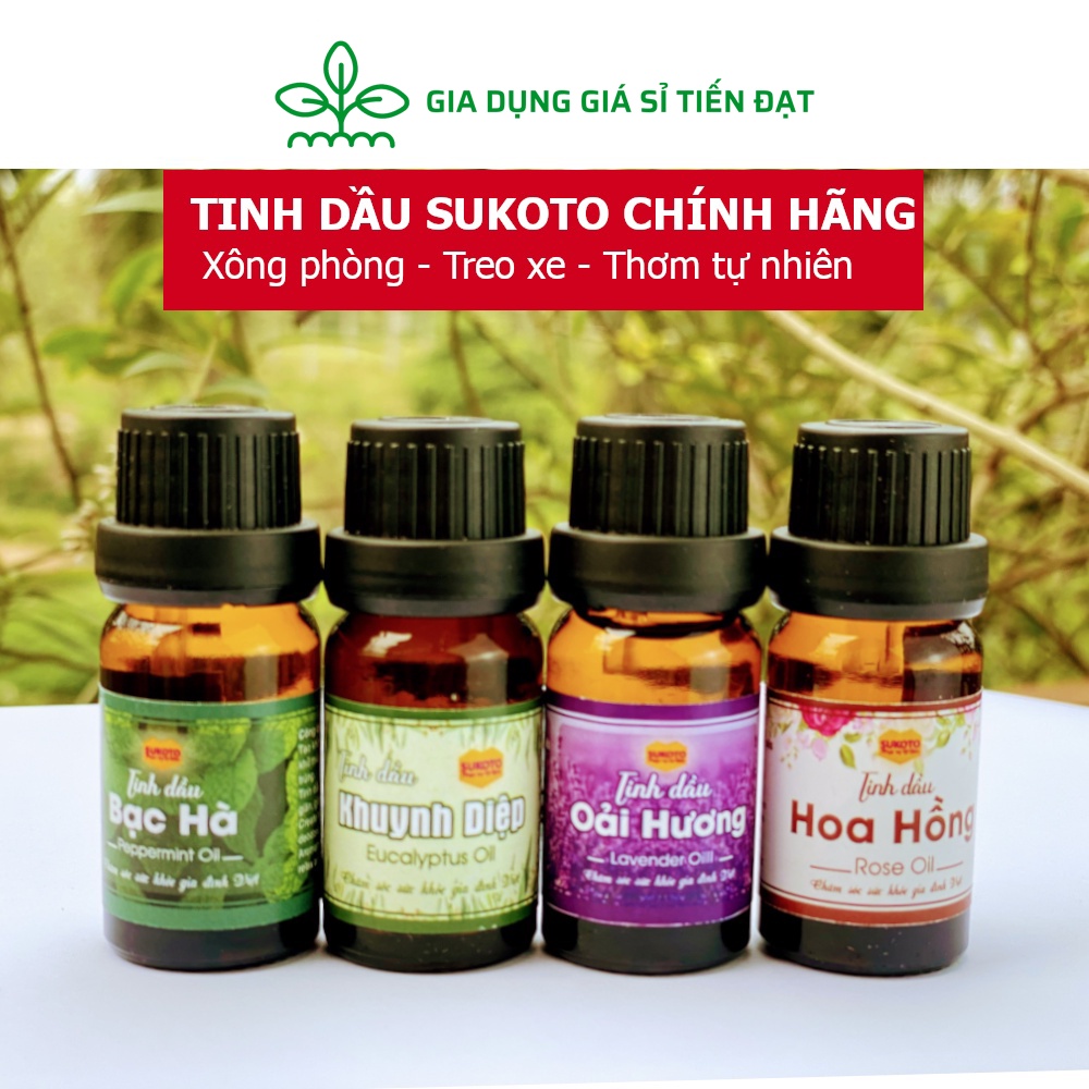 Tinh dầu thiên nhiên 8 mùi hương treo xe, đuổi muỗi, thơm phòng