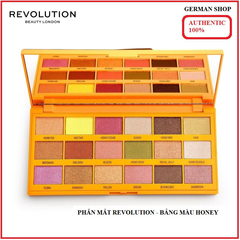 Phấn mắt Makeup Revolution bảng to