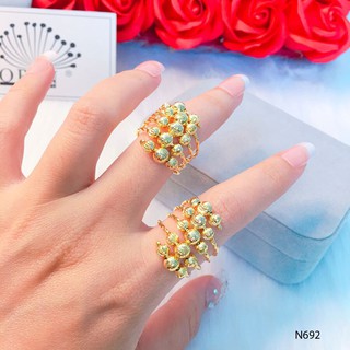 NHẪN XIMEN VÒNG 5 BI