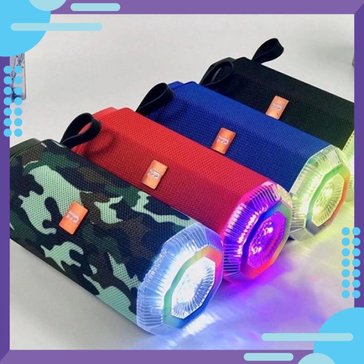 Loa Bluetooth Không Dây TS-666 MiNi Loa Nghe Nhạc Cực HAY Đèn Led 7 Màu