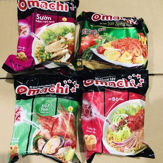 1 gói mì omachi bò sườn gói 80g đủ vị