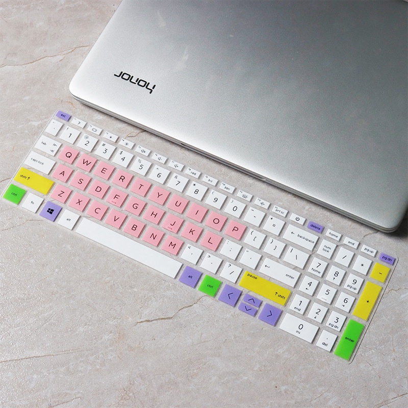 Tấm phủ silicon mềm siêu mỏng chống thấm nước chống bụi bảo vệ cho bàn phím máy tính 15.6 Inch Hp 15-eg0010tx