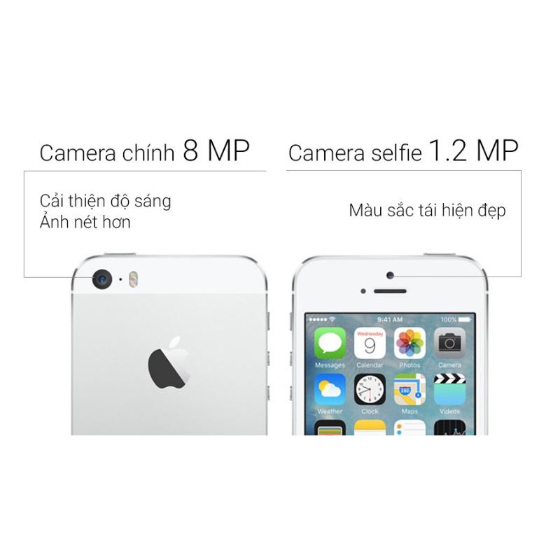 Điện thoại iPhone 5s Quốc tế 16GB/32GB Giá rẻ chính hãng - Hình thức máy đẹp 95% | VOPA Điện thoại cũ Hà Nội