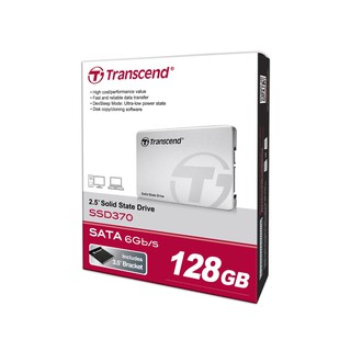 Ổ SSD Transcend SSD370S 128Gb SATA3 (đọc: 560MB/s /ghi: 460MB/s)