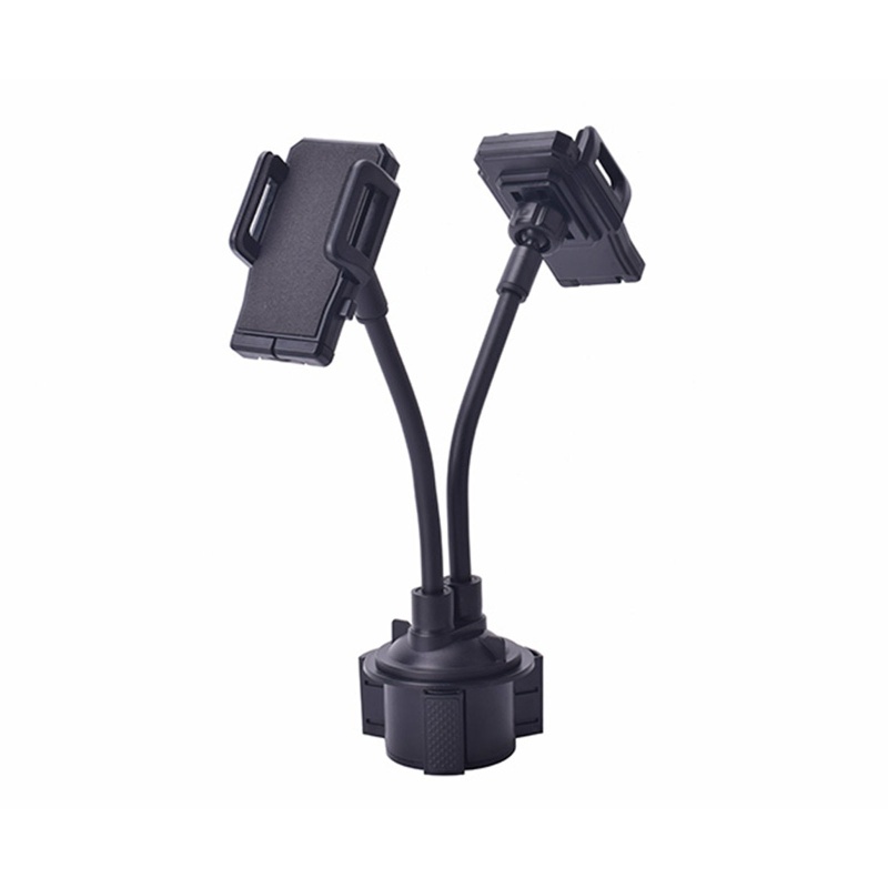 Giá Đỡ Điện Thoại Di Động Xoay 360 Độ Gắn Xe Hơi Tiện Dụng° Giá Đỡ Cốc Hai Lớp Có Thể Điều Chỉnh Chiều Cao Tiện Dụng