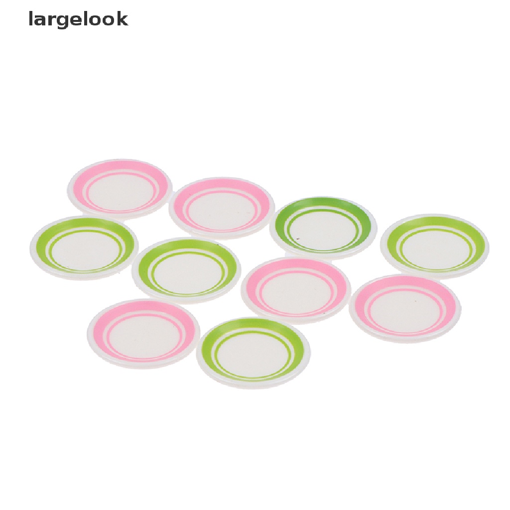 1 Bộ Chén Đĩa Mini Đựng Thức Ăn Cho Nhà Búp Bê ♨Nóng Bỏng