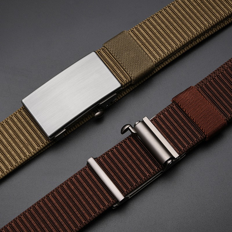 [ HOÀN XU 10% Đơn 0 Đồng ] Thắt lưng nam vải bố,dây nịt nam vải dù khóa chống gỉ siêu bền thời trang PUGI - R15