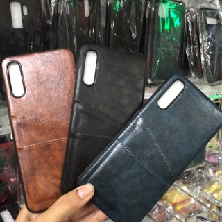 Ốp lưng Samsung Galaxy A70 giả da có ví siêu đẹp