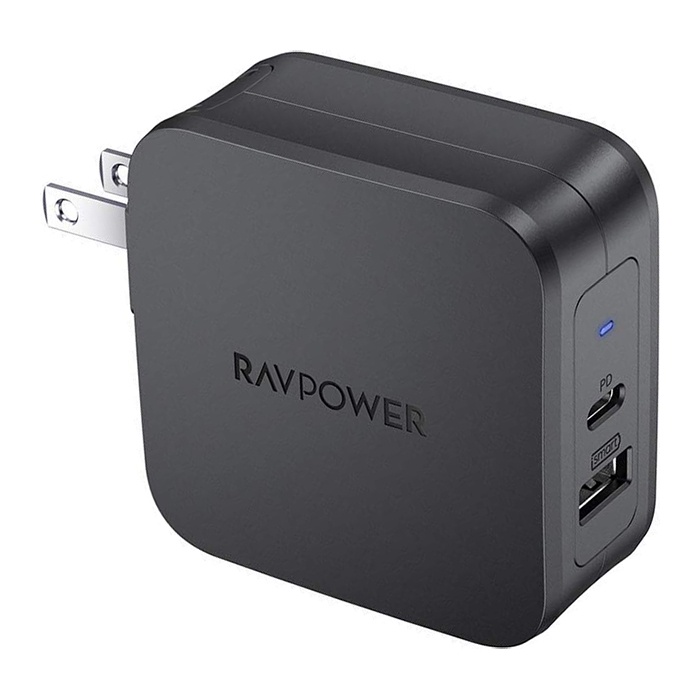 Củ sạc RAVPower RP-PC105 2 cổng công suất 61W PD