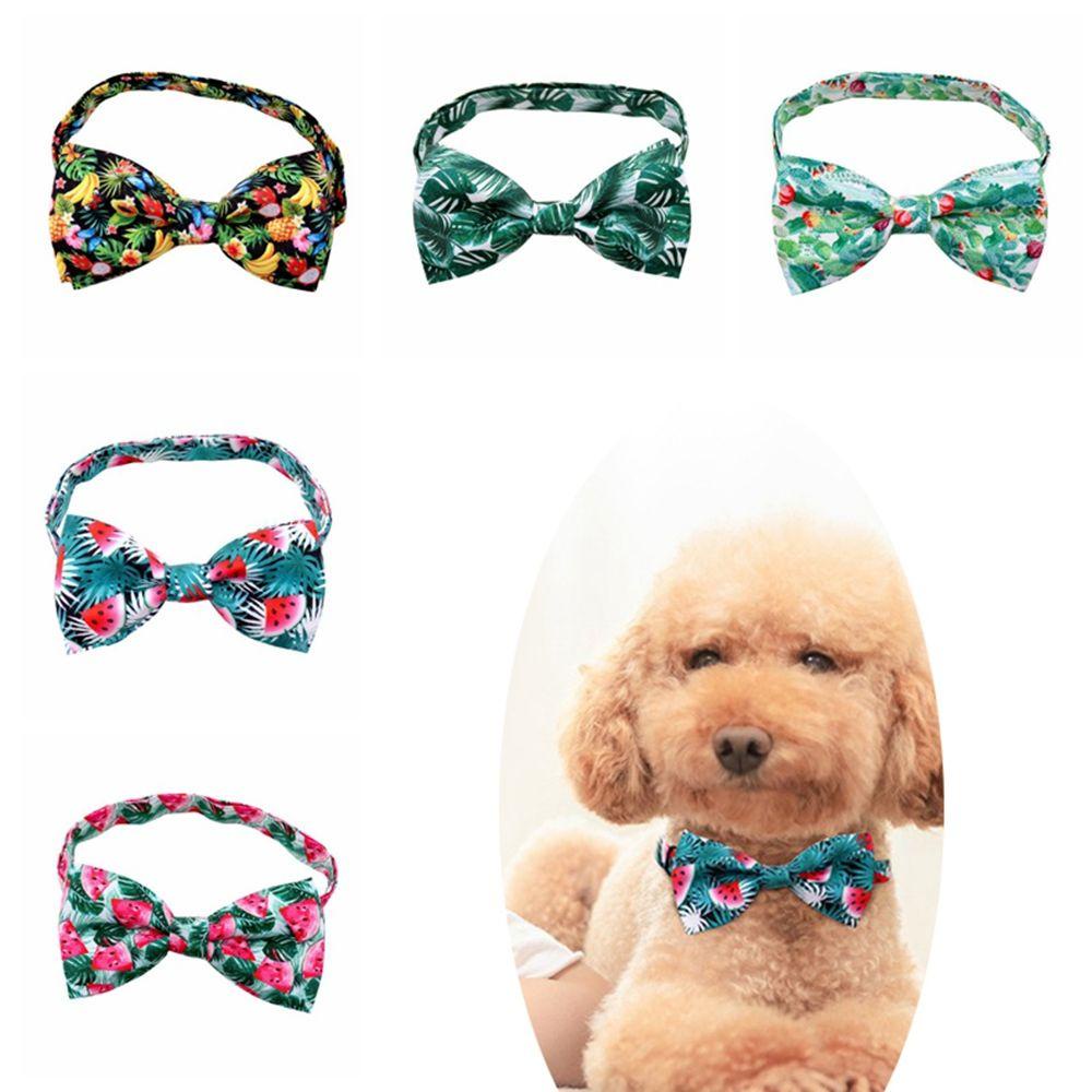 Nơ Đeo Cổ Thời Trang Mùa Hè Cho Thú Cưng