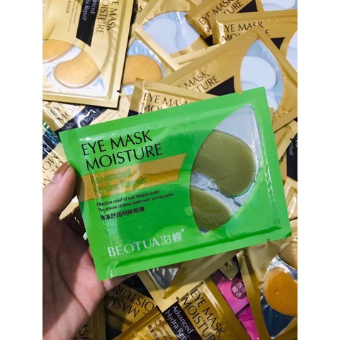 Mặt nạ mắt chiết xuất rong biển tinh chất vàng cấp ẩm ngăn ngừa quầng thâm Eye Mask BEOT30