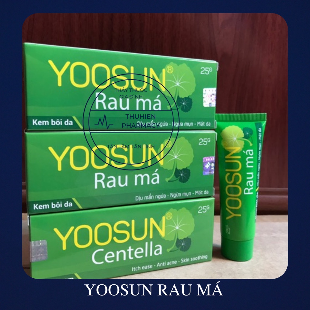 Yoosun rau má ngăn ngừa mụn-mát da-lành sẹo