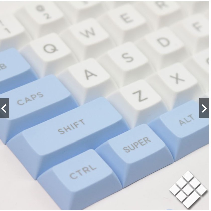 Set Keycap Powder Blue 145