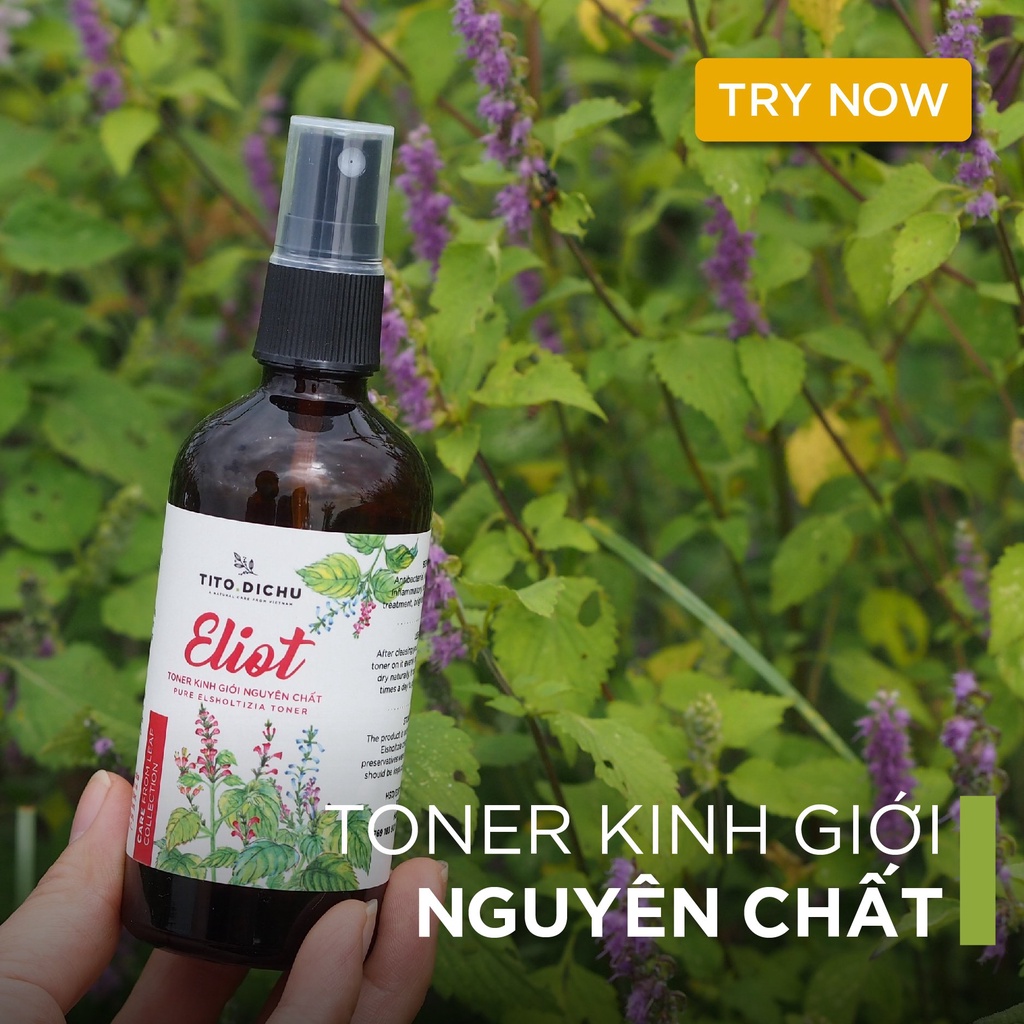 Nước toner kinh giới cho da dầu mụn chiết xuất thủ công cân bằng cho da - Tía tô địa chủ Peri | BigBuy360 - bigbuy360.vn