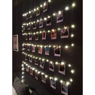Đèn led, khung lưới sắt trang trí, in ảnh....