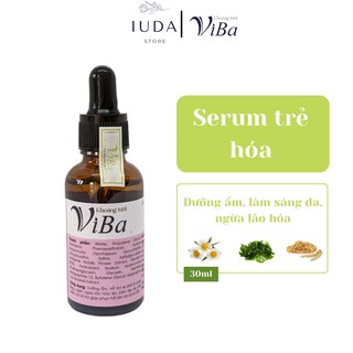 Serum/tinh chất dưỡng da VIBA 30ml cấp, dưỡng ẩm, sáng da, ngừa lão hóa da - IUDA Store