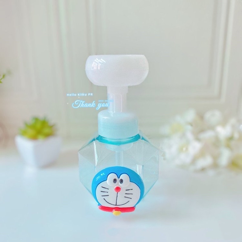 Bình tạo bọt mỹ phẩm Hello Kitty - Doremon Doraemon