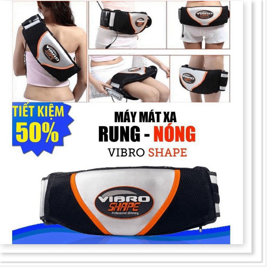 Máy Giảm Béo Toàn Thân,Đai Rung Nóng Đánh Tan Mỡ Thừa,Máy Giảm Mỡ Bụng Cho Nam Nữ VIBRO SHAPE