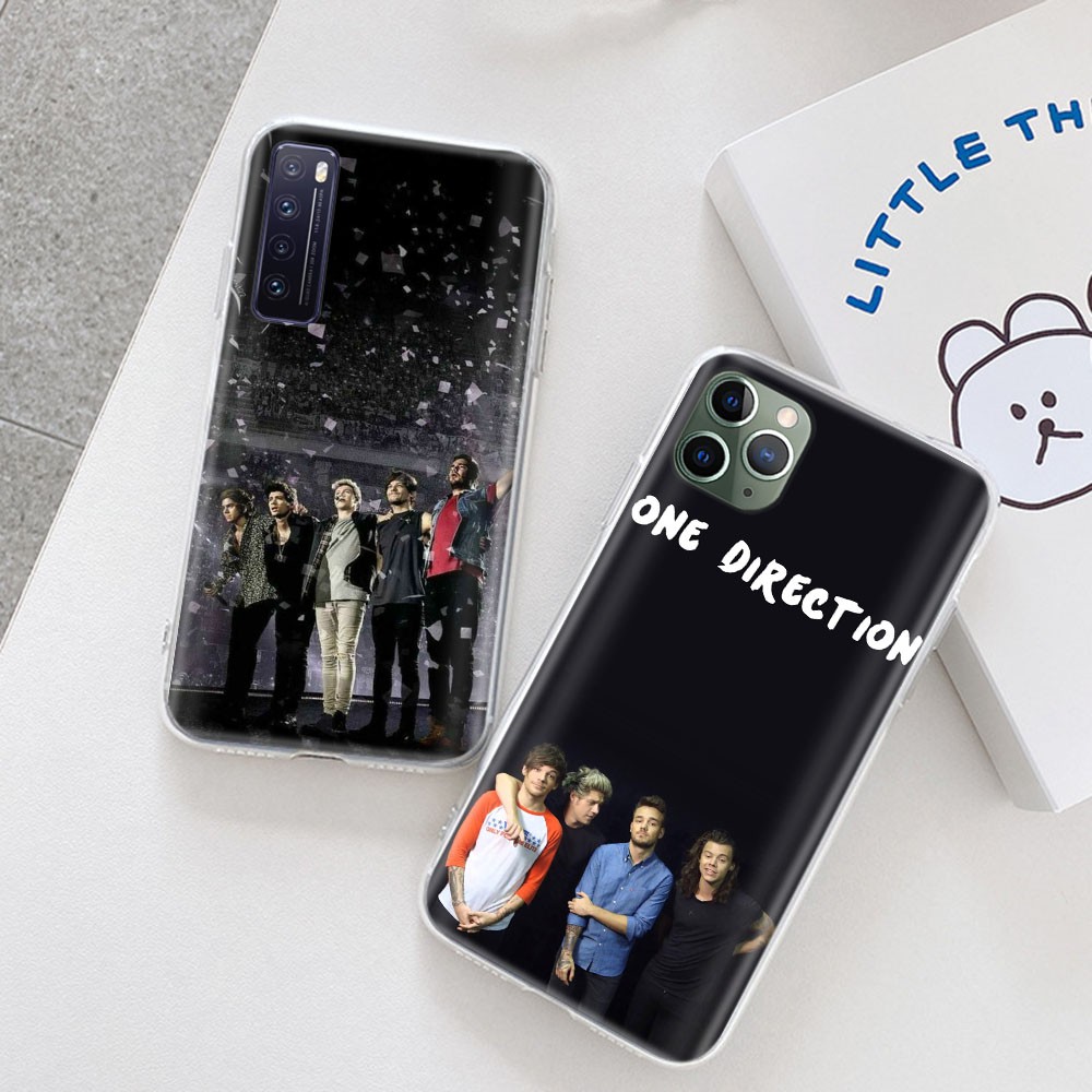 Ốp Điện Thoại Mềm Trong Suốt In Hình One Direction Cho Samsung Galaxy S21 S20 Ultra Fe S6 Edge Plus Vm106