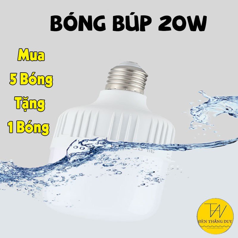 Bóng đèn Led Trụ Nhiều Công Suất 20W Ánh Sáng Trắng Đèn ĐÈN THẮNG DUY