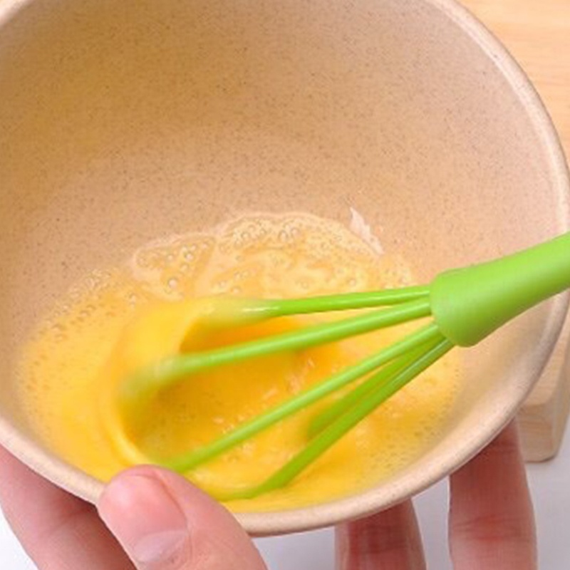 Dụng cụ đánh trứng bằng nhựa có tay cầm tiện dụng cho nhà bếp