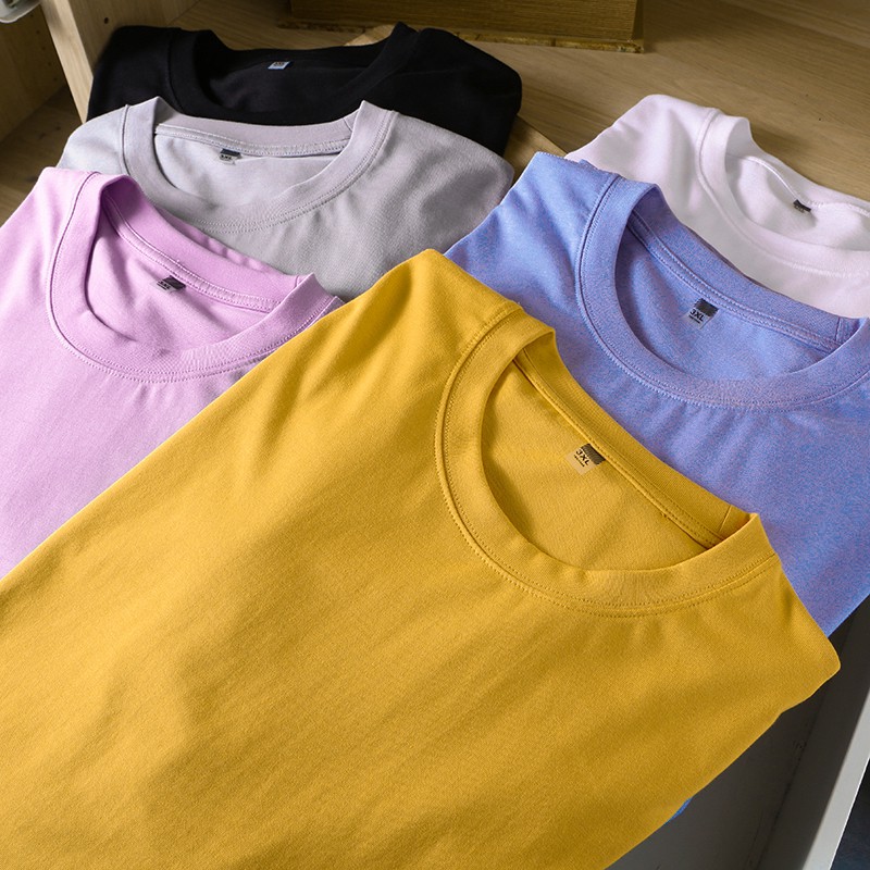 Áo Thun Tay Lỡ Unisex form rộng oversize phông trơn nam nữ basictee phong cách streetwear QTL0 | BigBuy360 - bigbuy360.vn