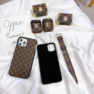 Ốp lưng iphone L V LÓT NHUNG XỊN  6splus/6/7/7plus/8/8plus/x/xs/xs max/11/11 pro/11 promax,Anh Ga Case