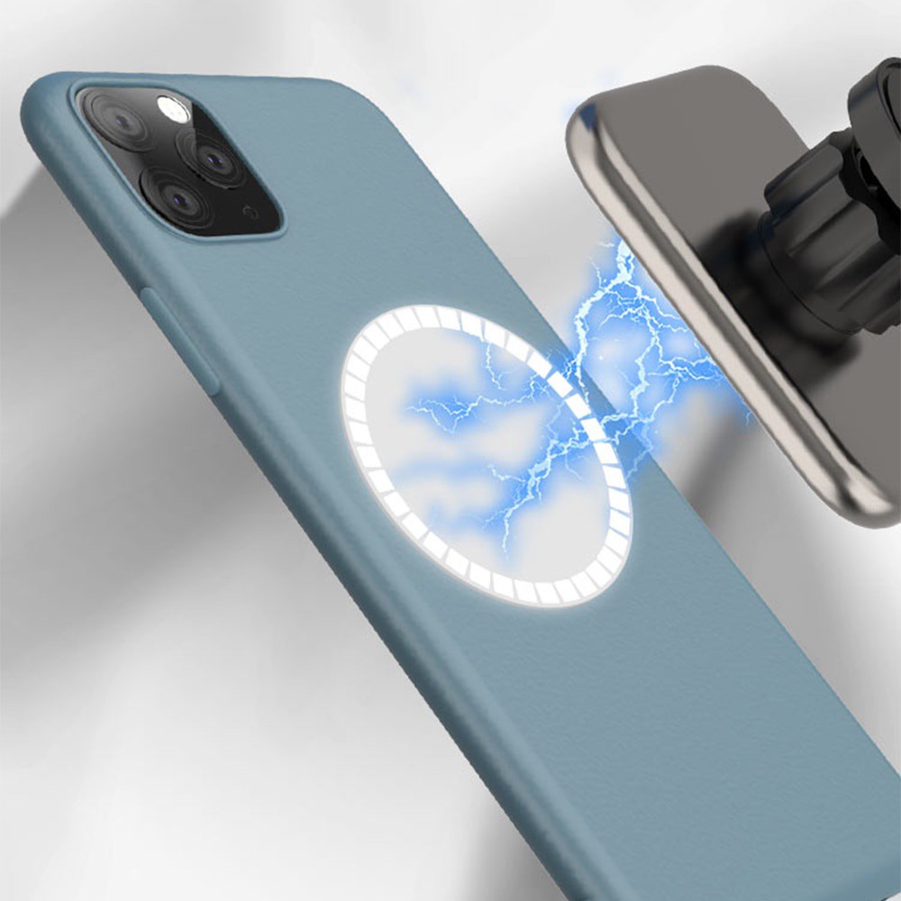 Đế Sạc Điện Thoại Không Dây Có Nam Châm Hít Gắn Xe Hơi Cho iPhone / Samsung / Xiaomi