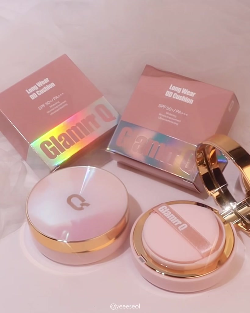Phấn nước GLAMRR Q LONG WEAR DD CUSHION - SPF50+/PA+++ (1 lõi 13g) | BigBuy360 - bigbuy360.vn