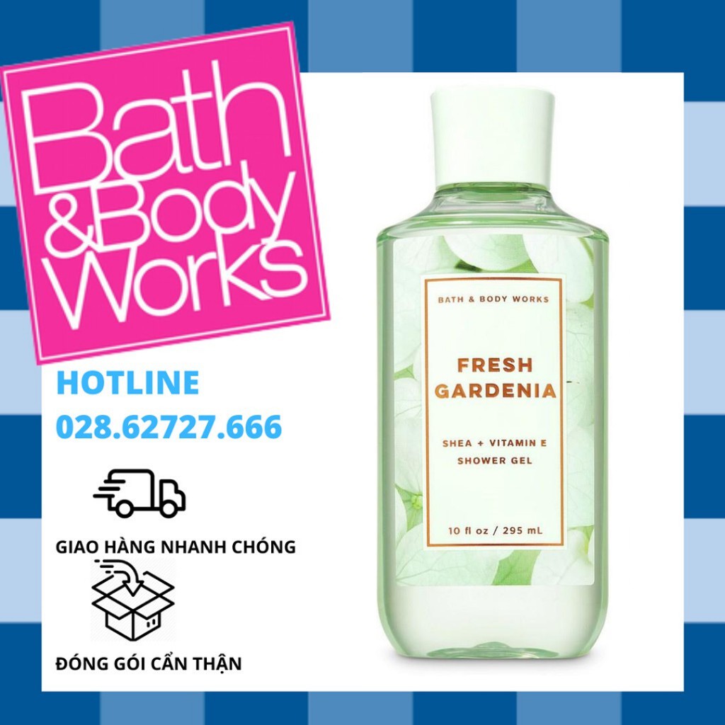 Sữa Tắm Bath And Body Works - Fresh Gardenia Shower Gel (295ml)