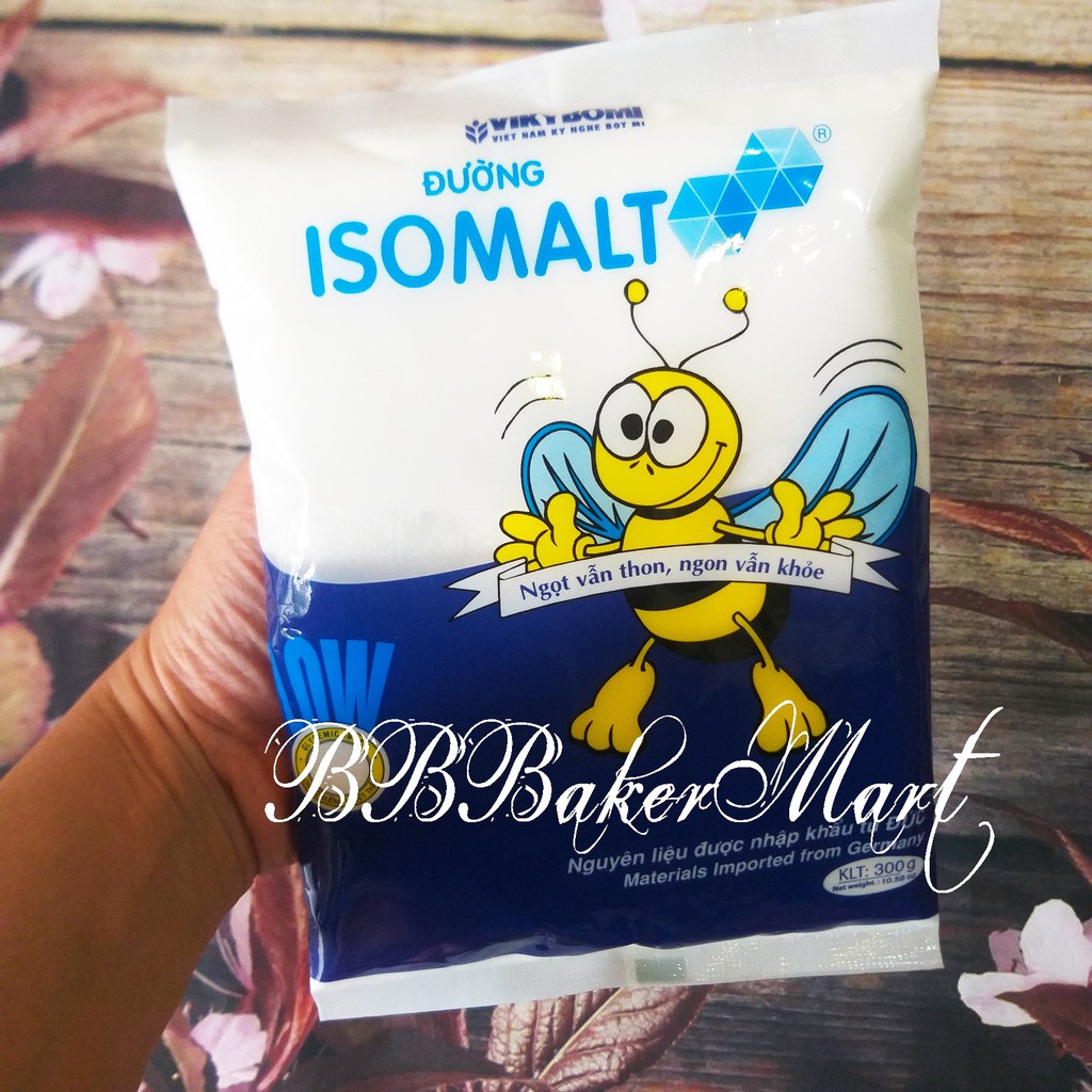 [Freeship] Đường ăn kiêng ISOMALT VIKYBOMI - Gói 300gr