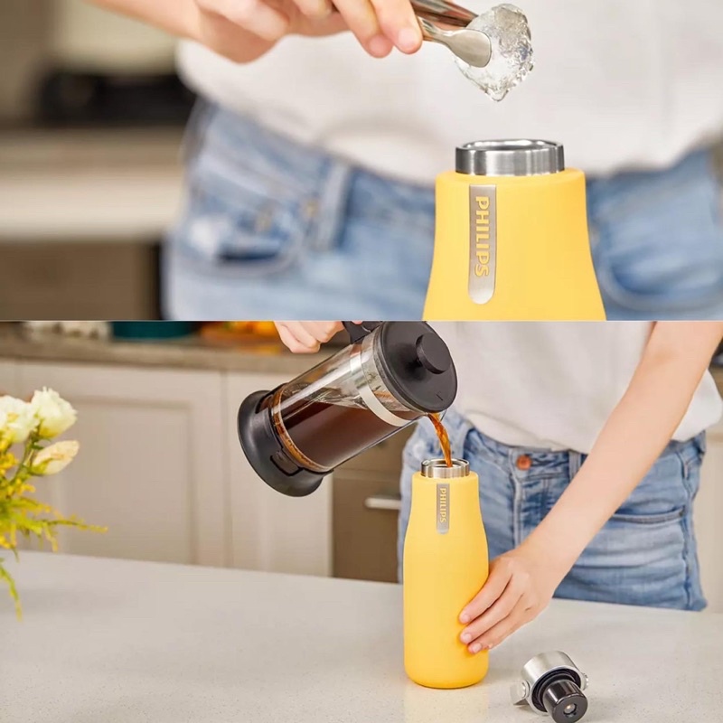 Bình nước Philips Water GoZero UV Self-Cleaning Smart 600ml