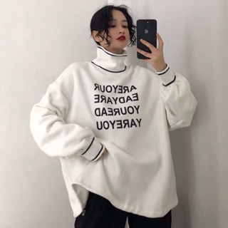 🎀Áo nỉ chữ 2 MÀU SIÊU HỊN ODER